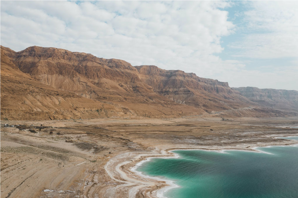 Mar Muerto, punto más bajo de la Tierra