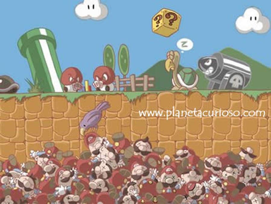mario bros mueren