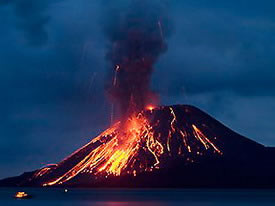 Volcan Krakratoa