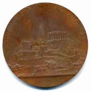Medalla de Bronce - Atenas 1896
