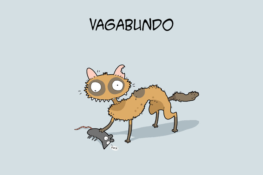 ilustraciones-tipos-gatos-lingvistov-vagabundo