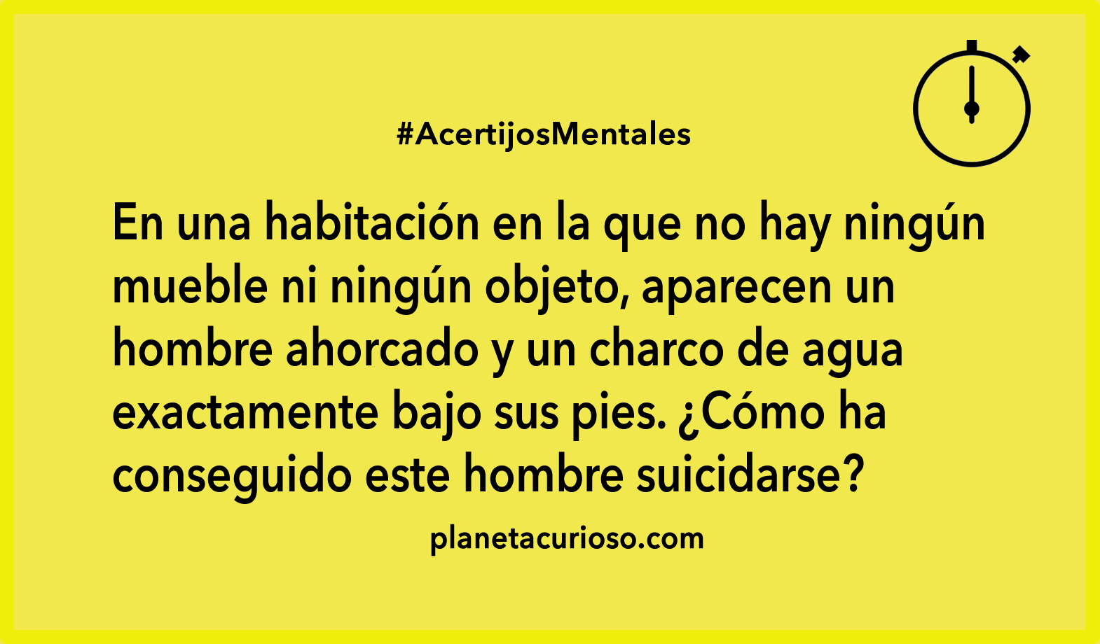 acertijos mentales dificiles suicida