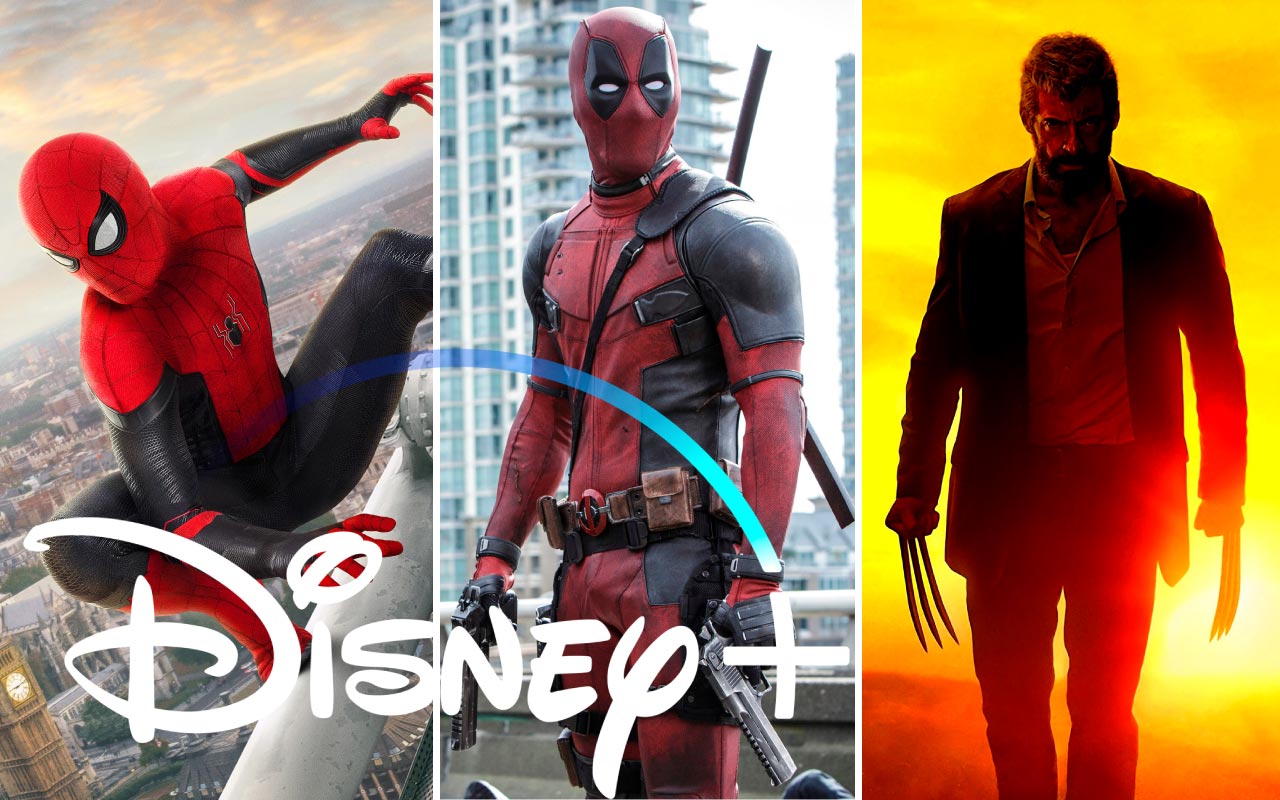 Spiderman, Deadpool, Logan no estan Disney Plus