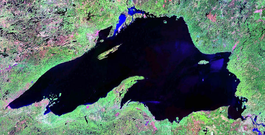 Lago Superior es el lago más grande de agua dulce del mundo
