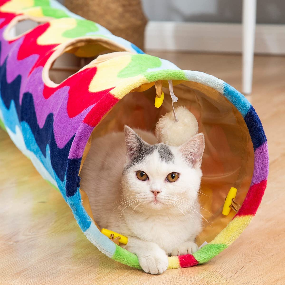 tunel para gatos plegables baratos